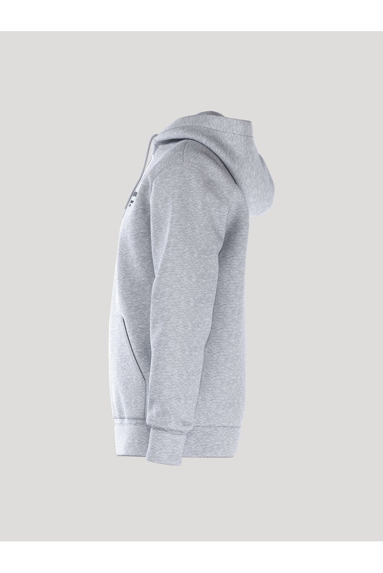 Bjorn Borg Ανδρική Ζακέτα Με Κουκούλα - Essential 1 Zip Hoodie - Light Grey Melange