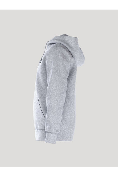 Bjorn Borg Ανδρική Ζακέτα Με Κουκούλα - Essential 1 Zip Hoodie - Light Grey Melange
