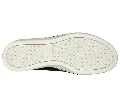 Skechers Παπούτσι Γυναικείο - Perfed Twin Gore Slip On - Sepulveda 2.0 - 100159-BKW - Black-White