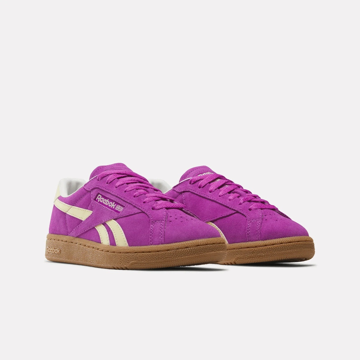 Reebok Παπούτσι Γυναικείο - Club C Grounds Uk Ftw - Classics - 100220814W - Purple