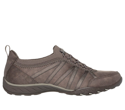 Skechers Παπούτσι Γυναικείο - Relaxed Fit: Breathe-Easy - Remember Me -100371-DKTP - Dark Brown