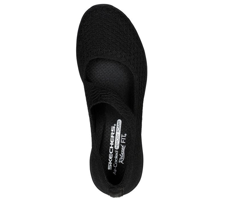 Skechers Παπούτσι Γυναικείο - Relaxed Fit: Up-Lifted 100453-BBK - Black