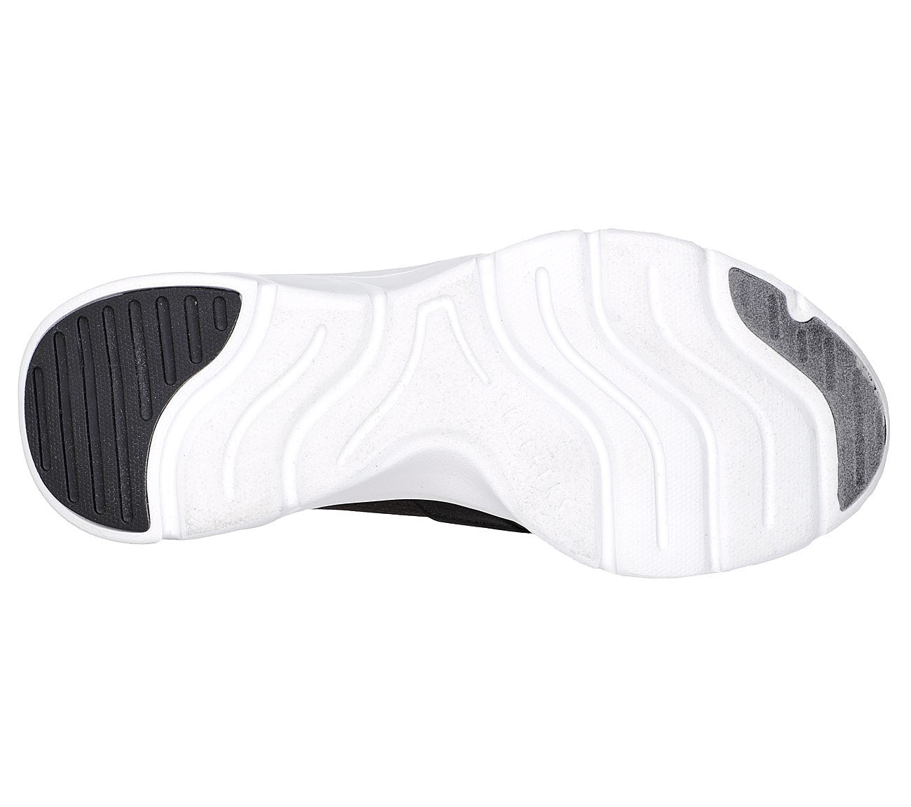 Skechers Παπούτσι Γυναικείο - Relaxed Fit: DLux Comfort -Enthusiast -104338-BKW - Black-White