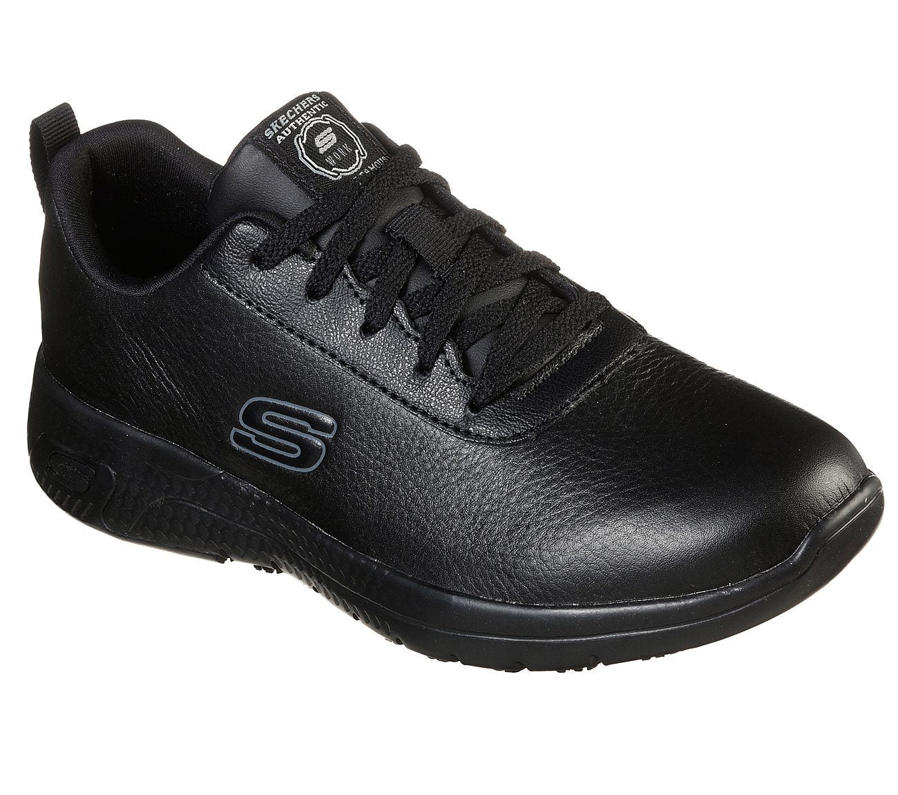 Skechers Παπούτσι Γυναικείο - Work Relaxed Fit: Marsing - Gmina SR 108010EC-BLK - Black