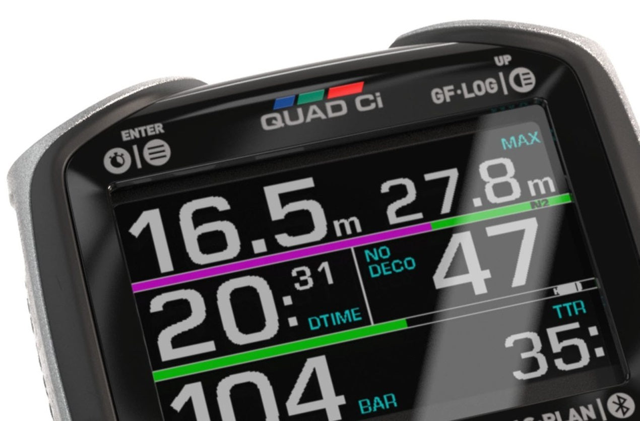 Mares Υπολογιστής Κατάδυσης - Quad Ci Dive Computer - 1107359 - Black