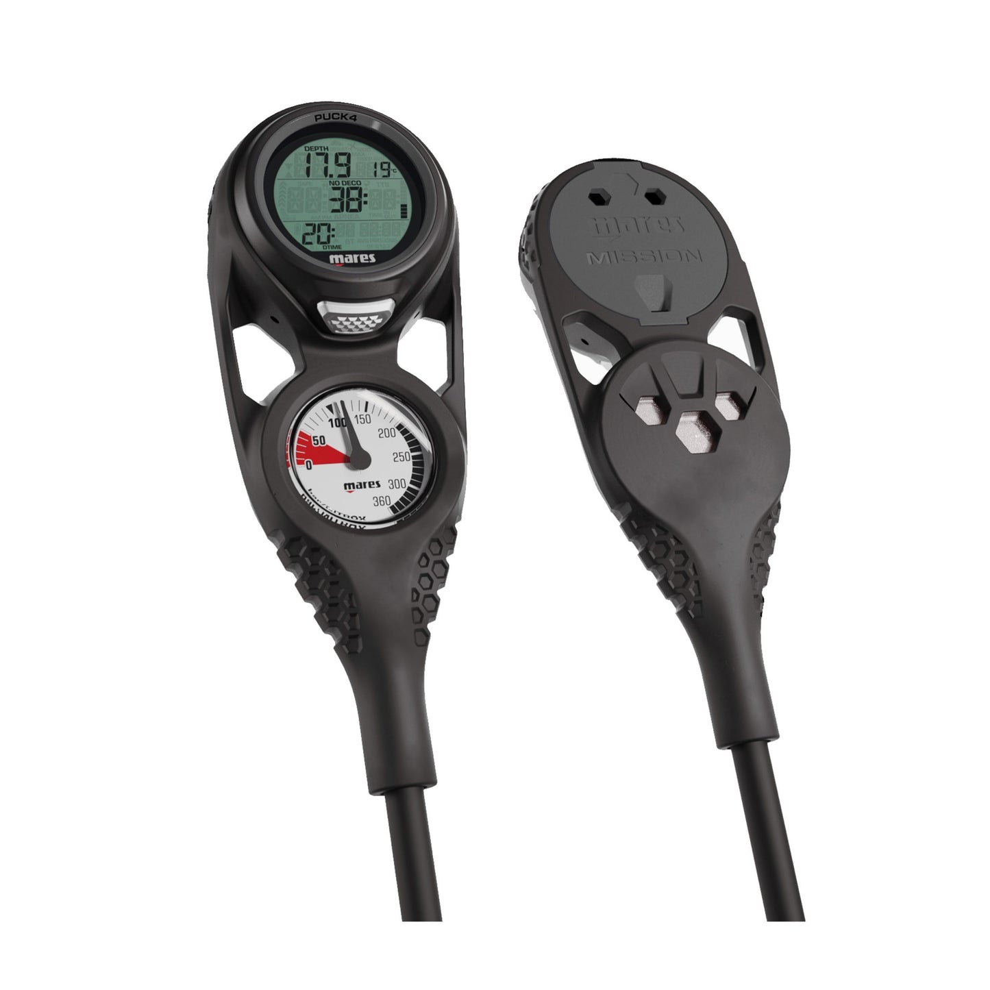 Mares Κονσόλα Κατάδυσης - Puck 4 Mission 2 Dive Console - 1107366 - Black