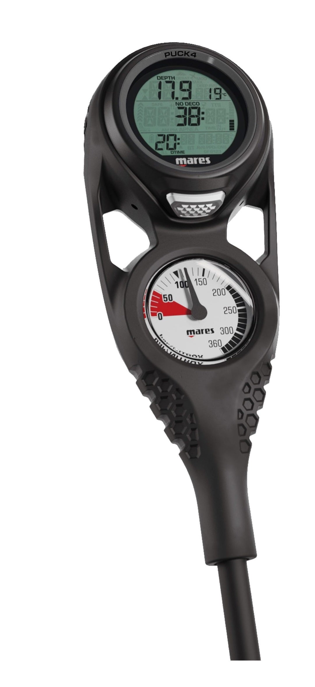 Mares Κονσόλα Κατάδυσης - Puck 4 Mission 2 Dive Console - 1107366 - Black