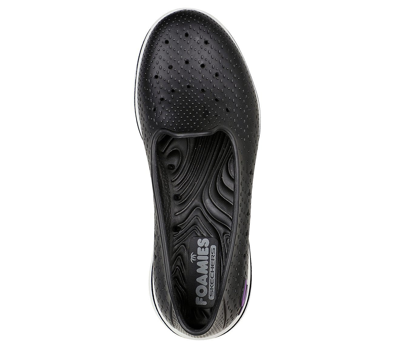 Skechers Παπούτσι Γυναικείο - Cali Gear: Go Walk 5-Sun Kissed - 111105-BKW - Black-White