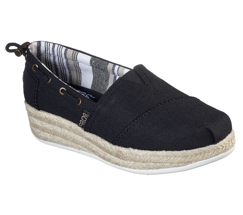 Skechers Γυναικείες Εσπαντρίγιες - Bobs HighLights 2.0 - Yacht Master 113075-BLK