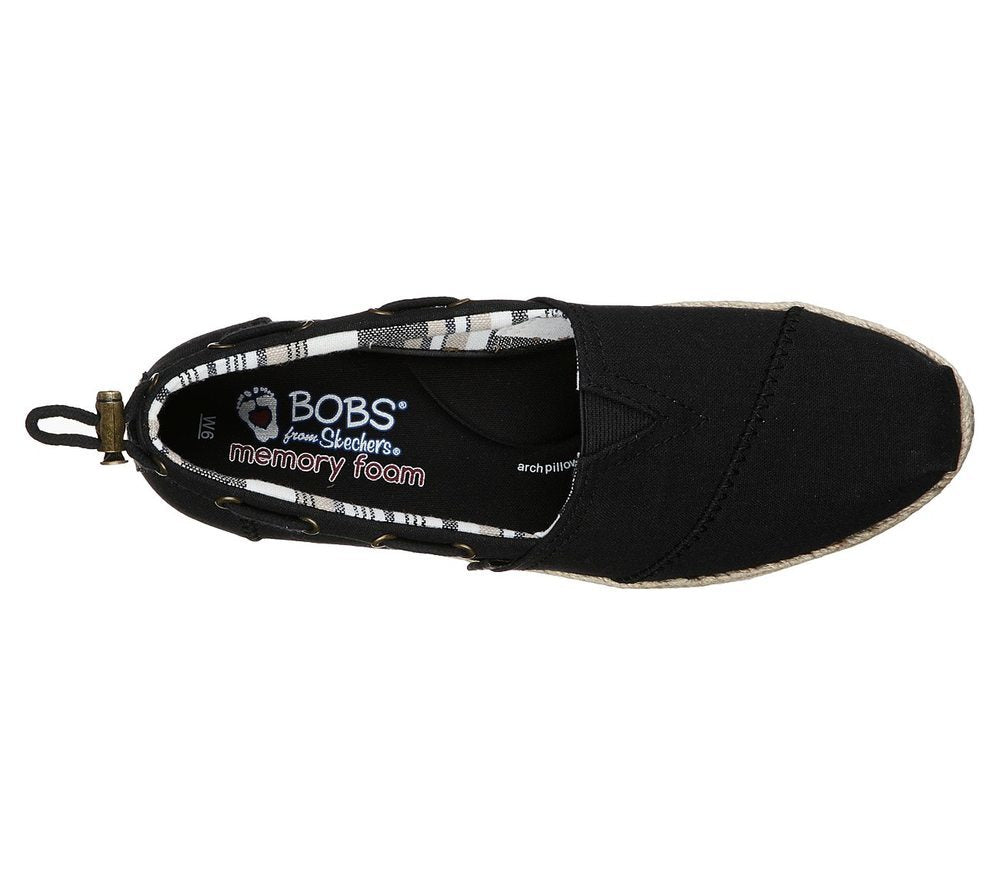 Skechers Γυναικείες Εσπαντρίγιες - Bobs HighLights 2.0 - Yacht Master 113075-BLK