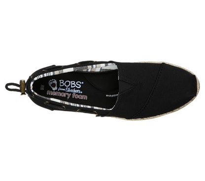 Skechers Γυναικείες Εσπαντρίγιες - Bobs HighLights 2.0 - Yacht Master 113075-BLK