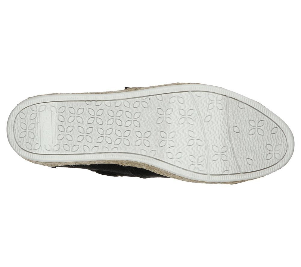 Skechers Γυναικείες Εσπαντρίγιες - Bobs HighLights 2.0 - Yacht Master 113075-BLK