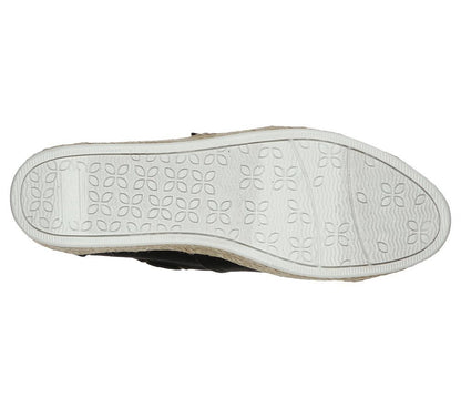 Skechers Γυναικείες Εσπαντρίγιες - Bobs HighLights 2.0 - Yacht Master 113075-BLK