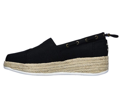 Skechers Γυναικείες Εσπαντρίγιες - Bobs HighLights 2.0 - Yacht Master 113075-BLK