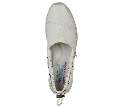 Skechers Γυναικείες Εσπαντρίγιες - Bobs HighLights 2.0 - Yacht Master 113075-NAT Natural