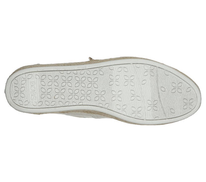 Skechers Γυναικείες Εσπαντρίγιες - Bobs HighLights 2.0 - Yacht Master 113075-NAT Natural