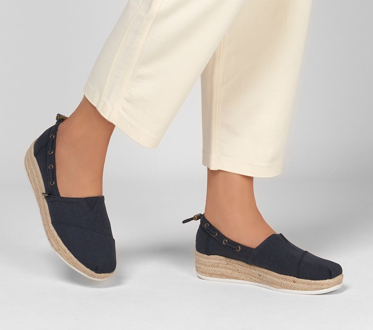 Skechers Γυναικείες Εσπαντρίγιες - Bobs HighLights 2.0 - Yacht Master 113075-NVY