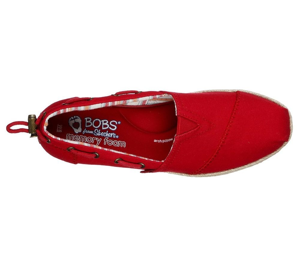 Skechers Γυναικείες Εσπαντρίγιες - Bobs HighLights 2.0 - Yacht Master 113075-Red