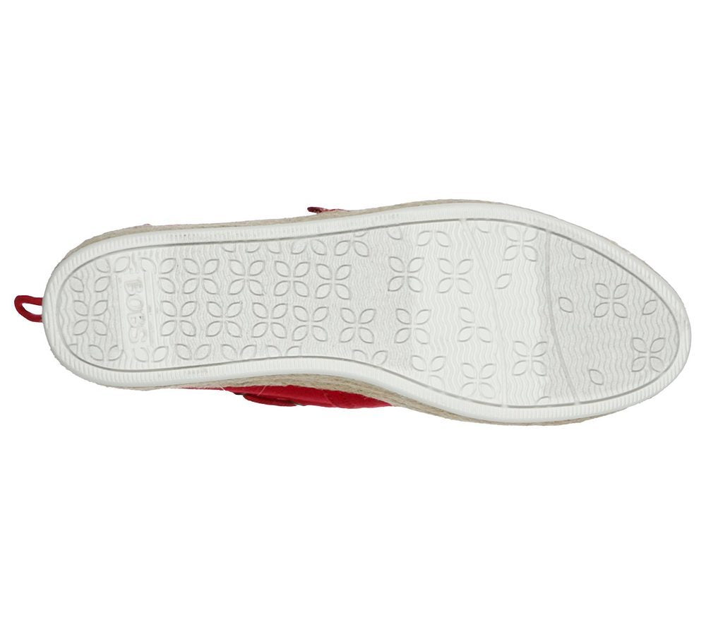 Skechers Γυναικείες Εσπαντρίγιες - Bobs HighLights 2.0 - Yacht Master 113075-Red