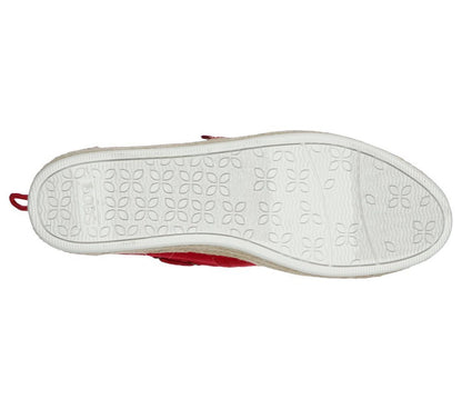 Skechers Γυναικείες Εσπαντρίγιες - Bobs HighLights 2.0 - Yacht Master 113075-Red