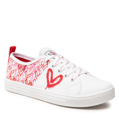 Skechers Παπούτσι Γυναικείο - Bobs B COOL 113952-WRPK White-Red