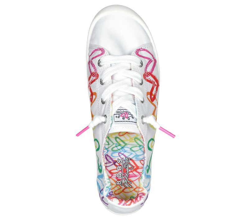 Skechers Παπούτσι Γυναικείο - BEACH BINGO (113953-WMLT) White
