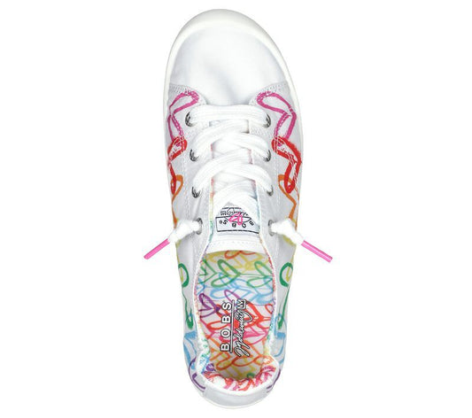 Skechers Παπούτσι Γυναικείο - BEACH BINGO (113953-WMLT) White