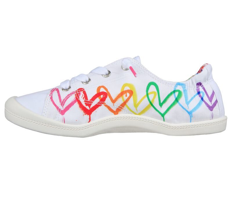 Skechers Παπούτσι Γυναικείο - BEACH BINGO (113953-WMLT) White