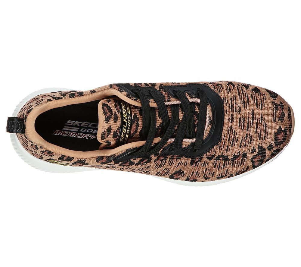 Skechers Παπούτσι Γυναικείο -Womens Bobs Sport Squad - Mighty Cat 117029-LPD Leopard
