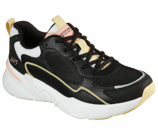 Skechers Παπούτσι Γυναικείο - Bobs BAMINA-CHILL ZONE 117041-BKMT Black
