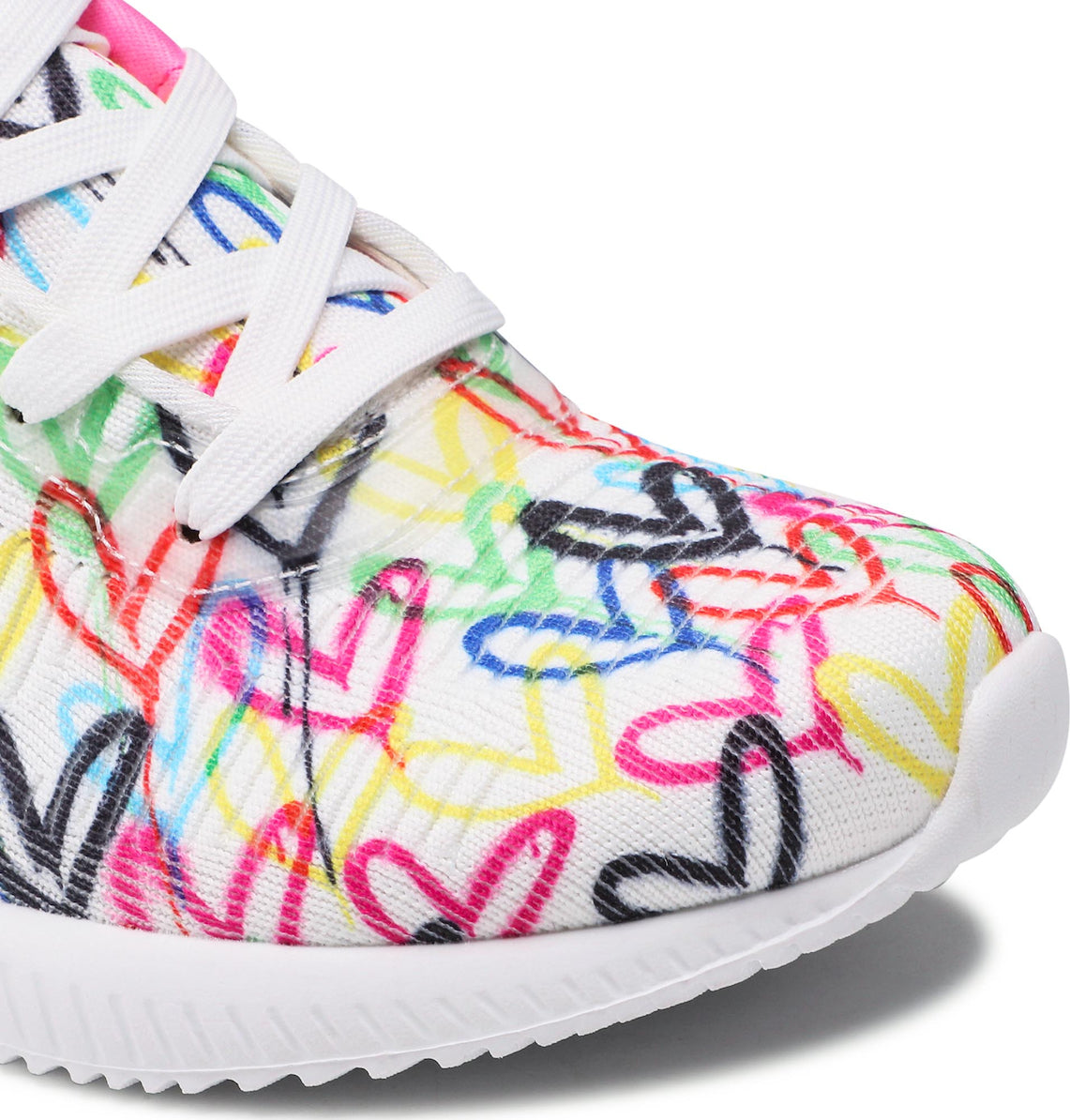 Skechers Παπούτσι Γυναικείο - x JGoldcrown: Bobs Sport Squad - (117092-WMLT) White