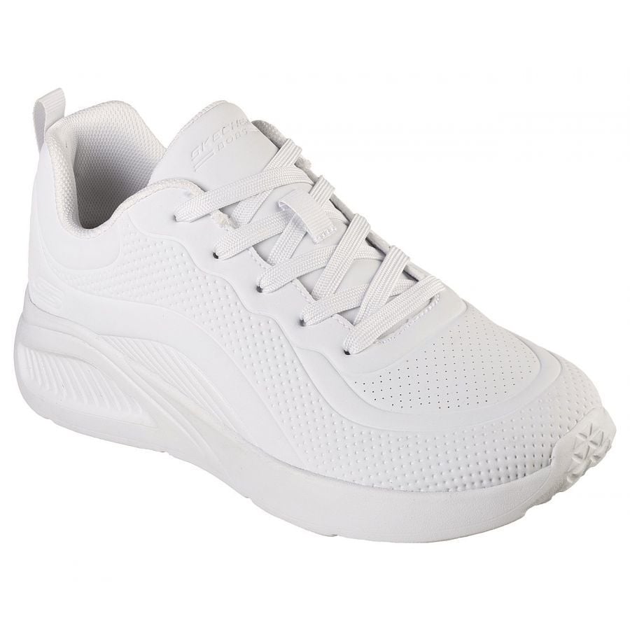 Skechers Παπούτσι Γυναικείο - Bobs Sport BUno - How Sweet 117151-WHT White