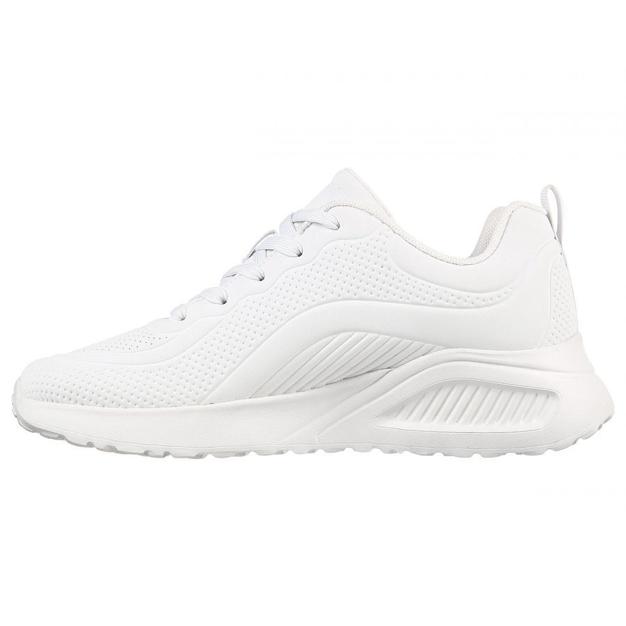 Skechers Παπούτσι Γυναικείο - Bobs Sport BUno - How Sweet 117151-WHT White