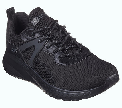 Skechers Παπούτσι Γυναικείο - BOBS Sport Squad Chaos - Brilliant Synergy 117237-BBK Black