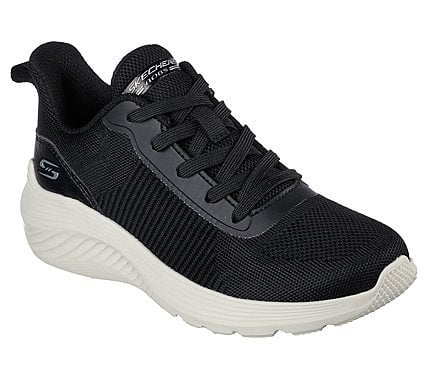Skechers Παπούτσι Γυναικείο - BOBS SQUAD WAVES 117470-BLK Black