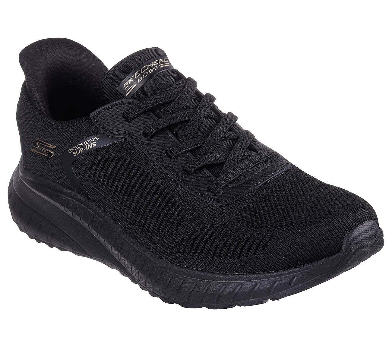 Skechers Παπούτσι Γυναικείο - BOBS Sport Squad Chaos - Current Muse 117497-BBK Black