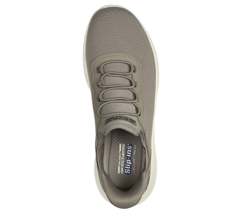 Skechers Παπούτσι Γυναικείο - BOBS Sport Squad Chaos 117500-TPE - TAUPE