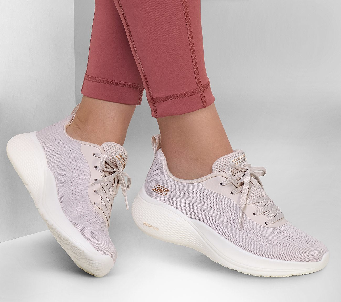 Skechers Παπούτσι Γυναικείο - BOBS Sport Infinity 117550-NAT NATURAL
