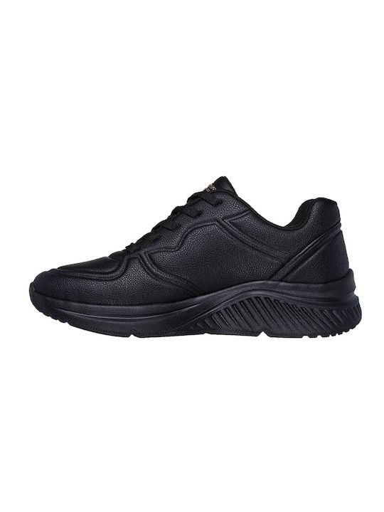 Skechers Παπούτσι Γυναικείο - Arch Comfort Pu Speckled Lace Up - 117560-BBK - Black