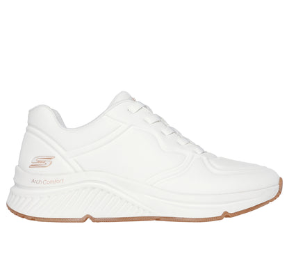 Skechers Παπούτσι Γυναικείο - Arch Comfort Pu Speckled Lace Up - 117560-WHT - White