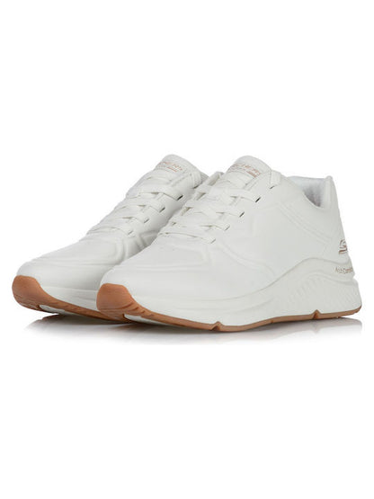 Skechers Παπούτσι Γυναικείο - Arch Comfort Pu Speckled Lace Up - 117560-WHT - White