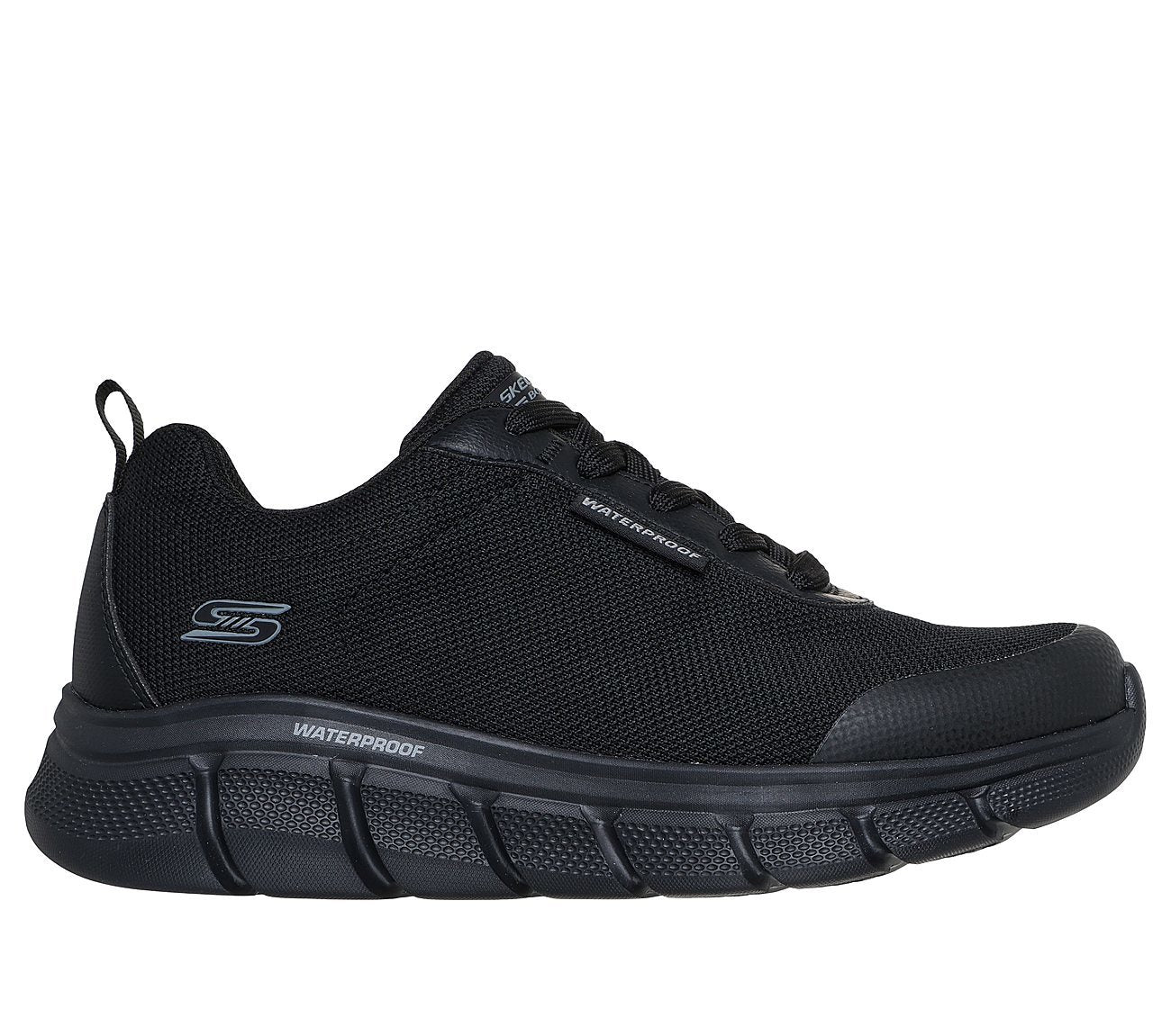 Skechers Παπούτσι Ανδρικό - BOBS B Flex - Rainy Edge Αδιάβροχο - 118111-BBK Black