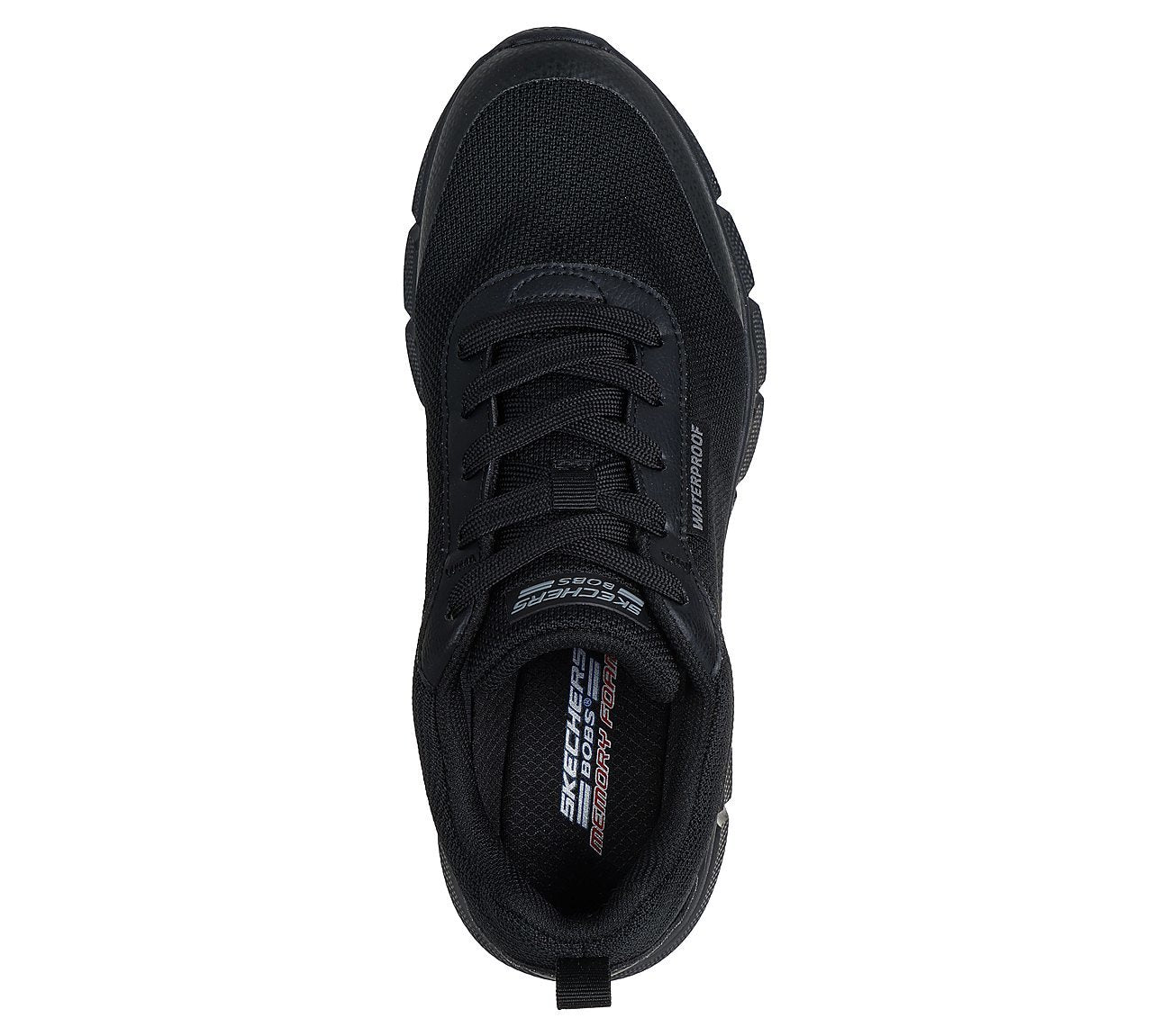 Skechers Παπούτσι Ανδρικό - BOBS B Flex - Rainy Edge Αδιάβροχο - 118111-BBK Black