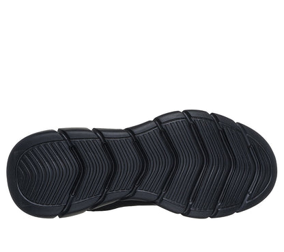 Skechers Παπούτσι Ανδρικό - BOBS B Flex - Rainy Edge Αδιάβροχο - 118111-BBK Black