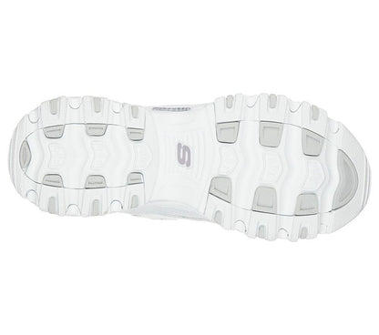 Skechers Παπούτσι Γυναικείο - DLites - Fresh Start 11931-WSL White-Silver