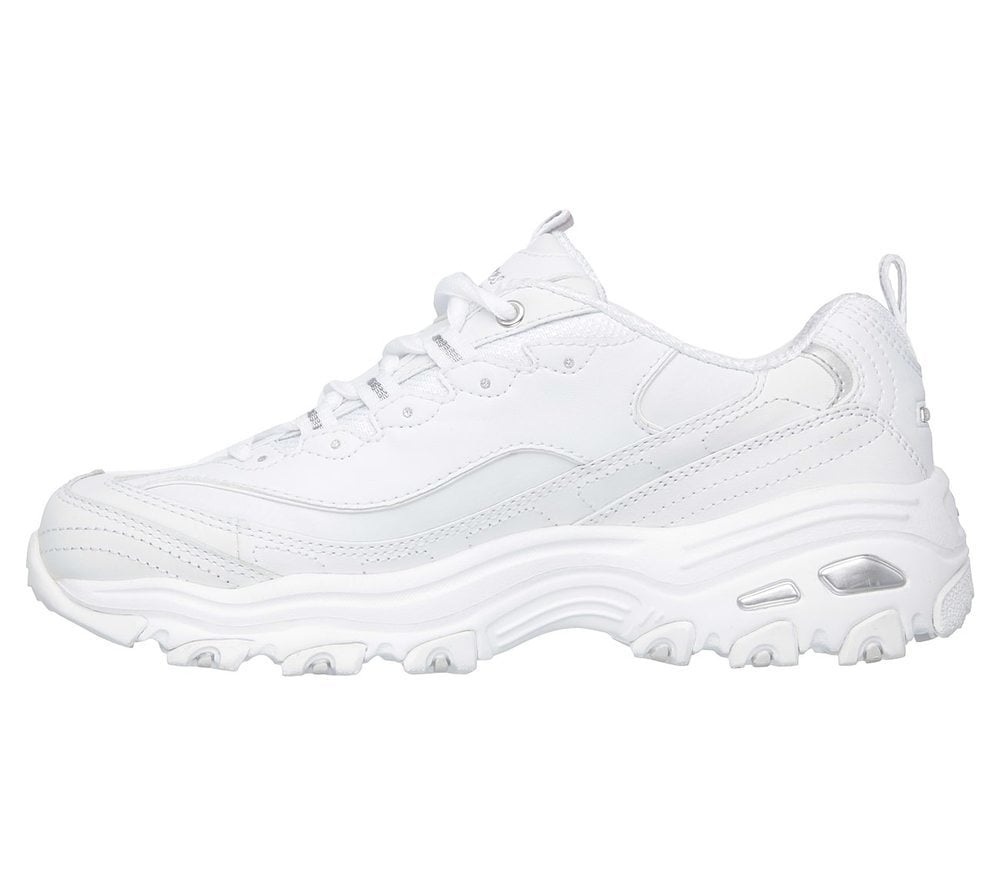 Skechers Παπούτσι Γυναικείο - DLites - Fresh Start 11931-WSL White-Silver