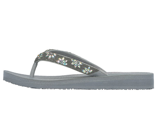 Skechers Σαγιονάρα Γυναικεία - Meditation - Love Letter 119646-GRY Gray