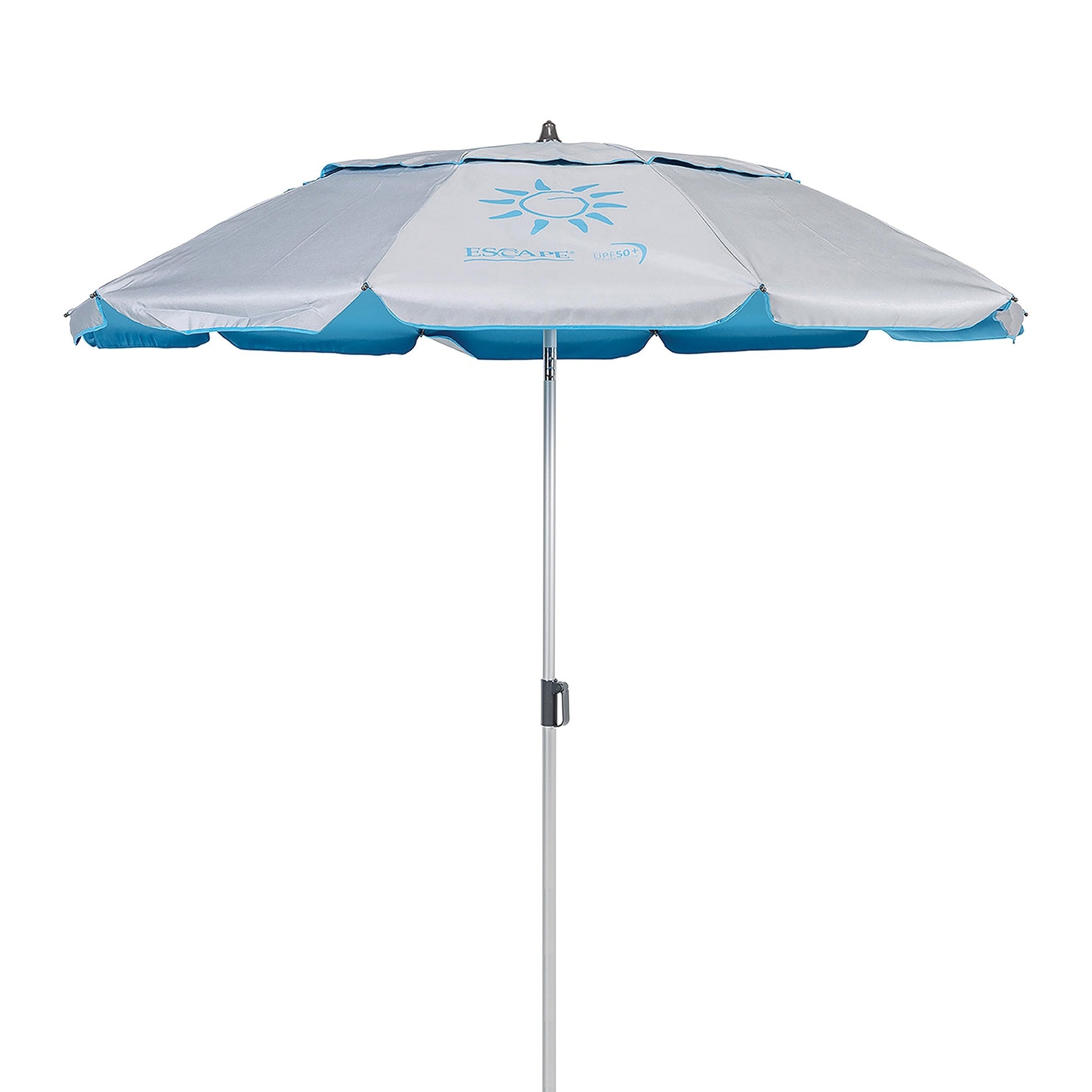 Escape Ομπρέλα Παραλίας Αλουμινίου - 2,2m PE 180gsm UPF50+ - 12000 - Blue