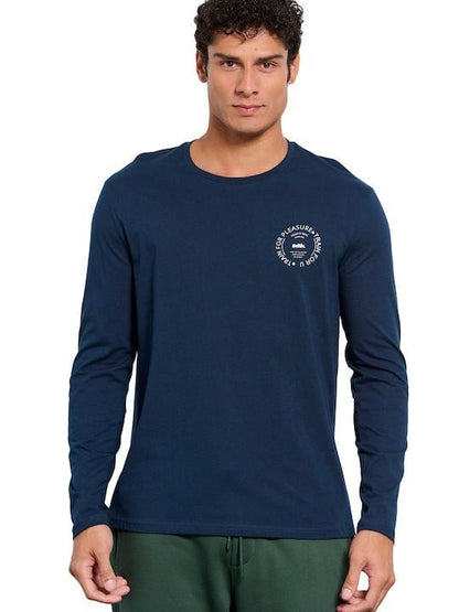 Body Talk Ανδρική Μακρυμάνικη Μπλούζα - BDTKM T-Shirt MM - 1232-951226-00423 - Ocean - E