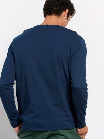 Body Talk Ανδρική Μακρυμάνικη Μπλούζα - BDTKM T-Shirt MM - 1232-951226-00423 - Ocean - E
